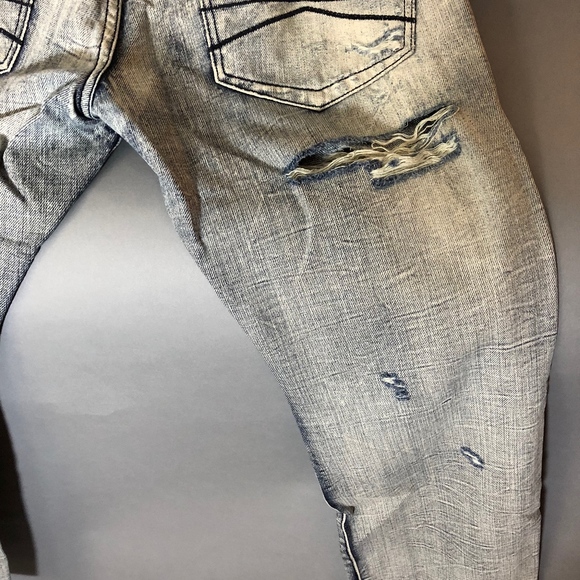 EXPRESS Men's Distressed Jeans "Zach" - Picture 6 of 8